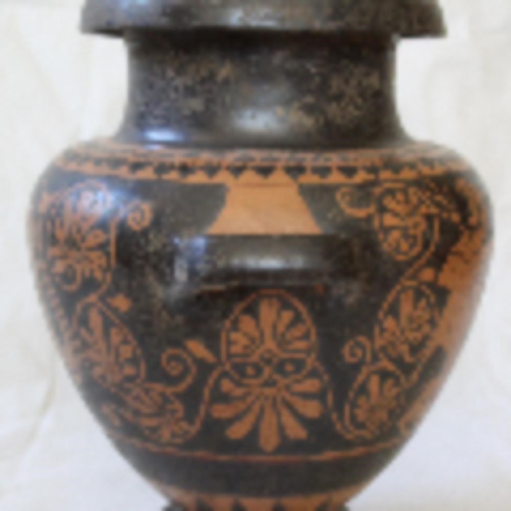 Artwork by Roberto di Berardino, Stamnos vase 20th century, Made of Terracotta
