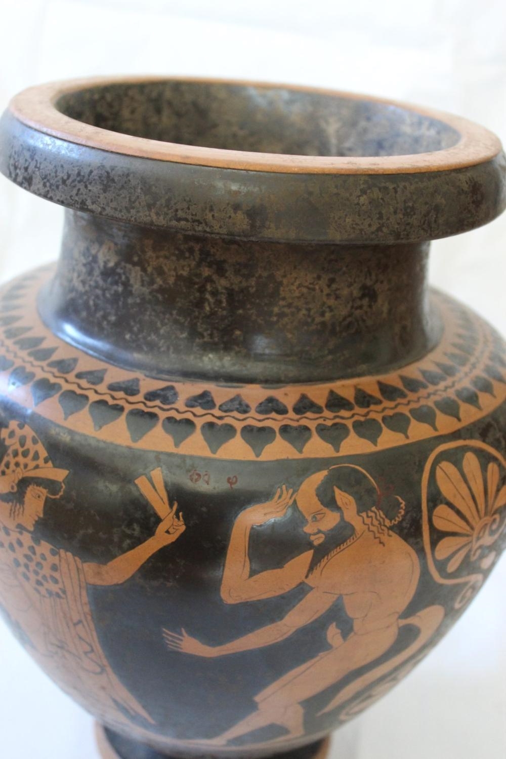 Artwork by Roberto di Berardino, Stamnos vase 20th century, Made of Terracotta