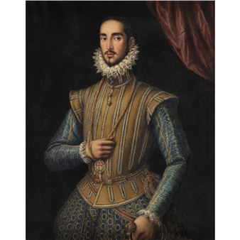 Don Luis de Requesen, general de Felipe II. Comendador del Hábito de Santiago - José Luis Suárez Guanes