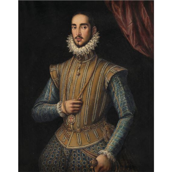 Don Luis de Requesen, general de Felipe II. Comendador del Hábito de Santiago by José Luis Suárez Guanes