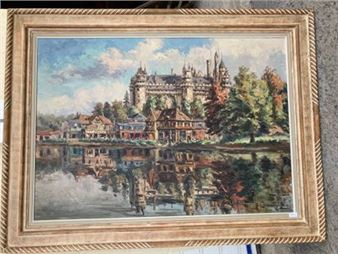 Vincent CERMIGNANI (1902-1971). "The Pierrefonds - Vincent Cermignani