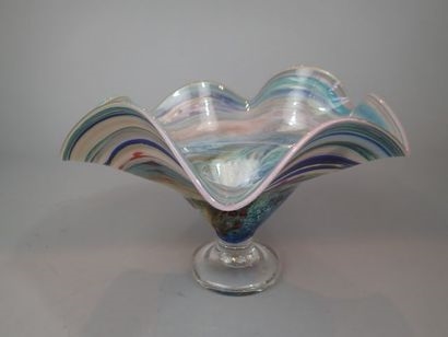 Artwork by René Courson, René COURSON (1940-2012), Coupe en verre, Made of verre