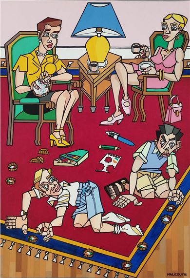 Le tour de France by Manoussos Malicoutis