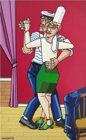 La guinguette by Manoussos Malicoutis