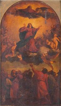 The Ascension of Christ  Size - Jules L. Vibert