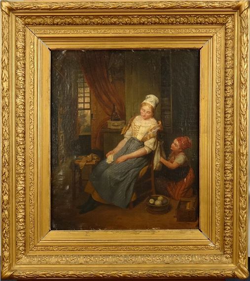 Jeunes femmes by Florent Willems, 1823