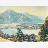 Rottach-Egern am Tegernsee by Louis Wöhner