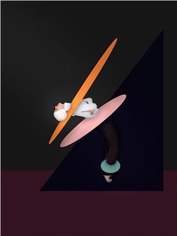 SPRINGER, Müde Heldin (aus der Serie &quot;Superheldinnen&quot;), 2023 - Nina Rike Springer