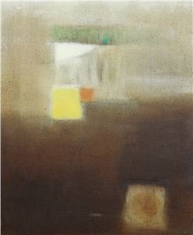 Nareen Nath (Indian, b.1937) Untitledoil on canvasinscribed verso64 x 54cm**conditionreport**Oil - Nareen Nath