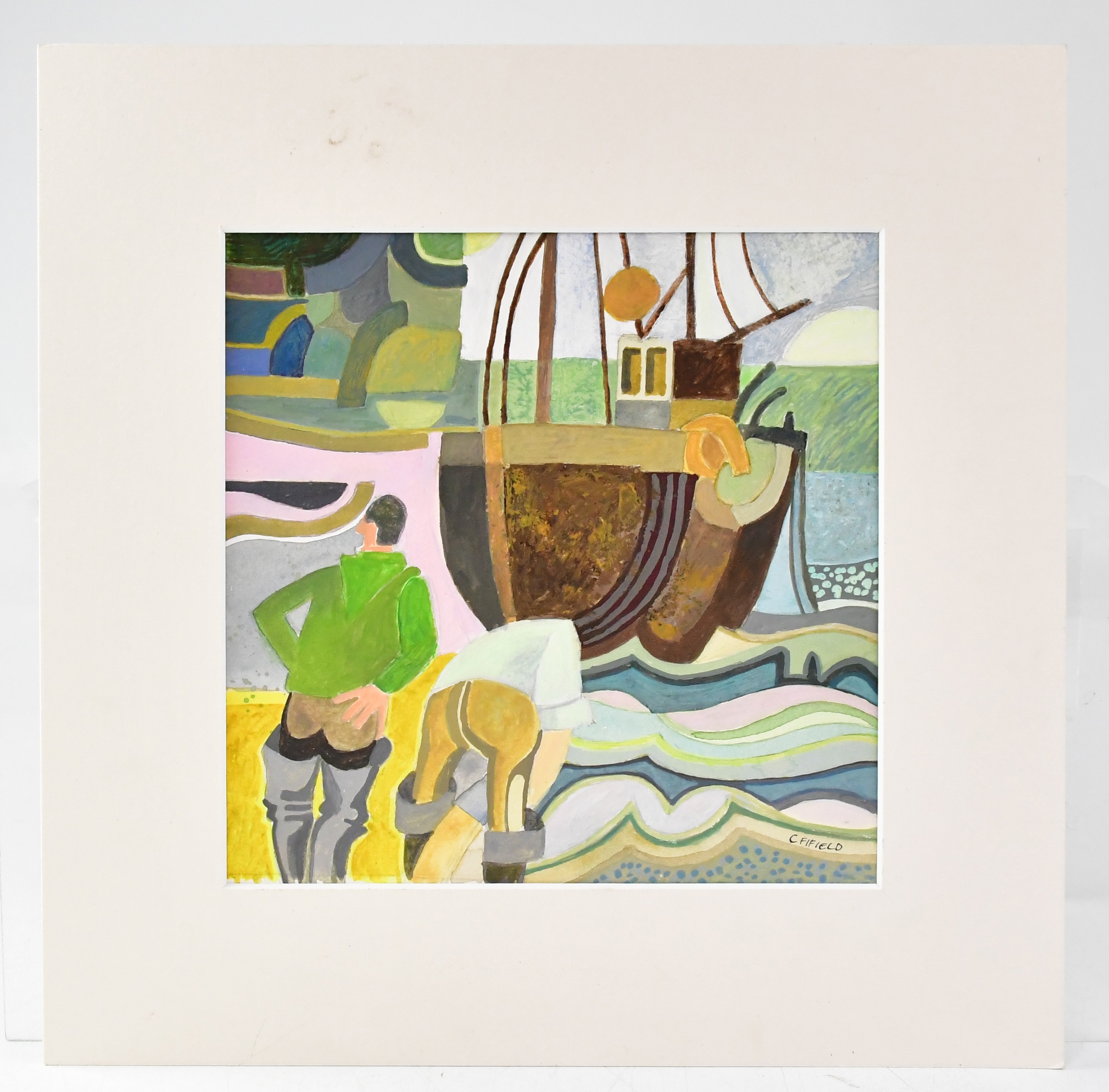 Colin Fifield | Dungeness Boats, Kent | MutualArt