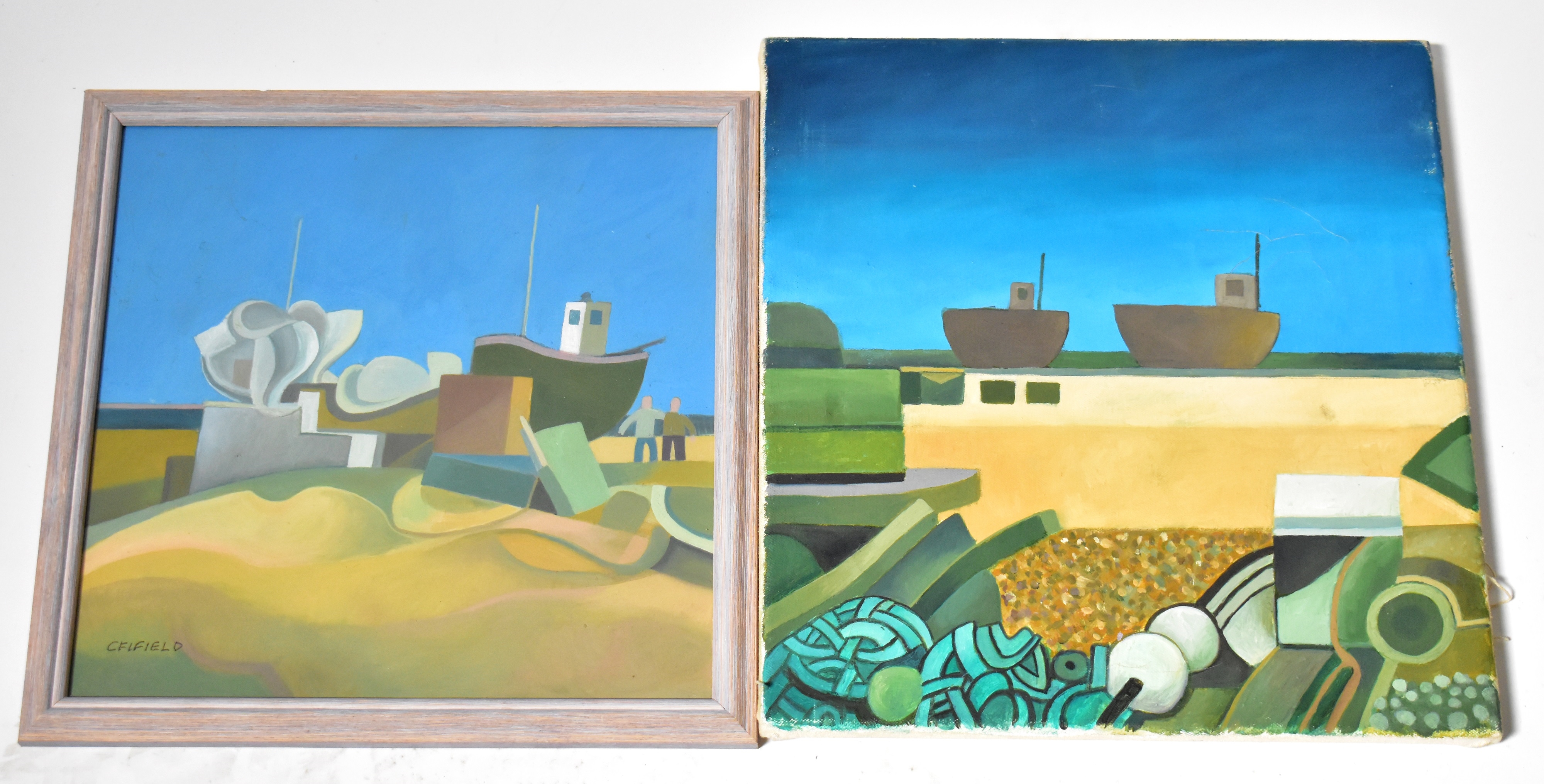 Colin Fifield | COLIN FIFIELD (1940-2022); acrylic on canvas (2017 ...