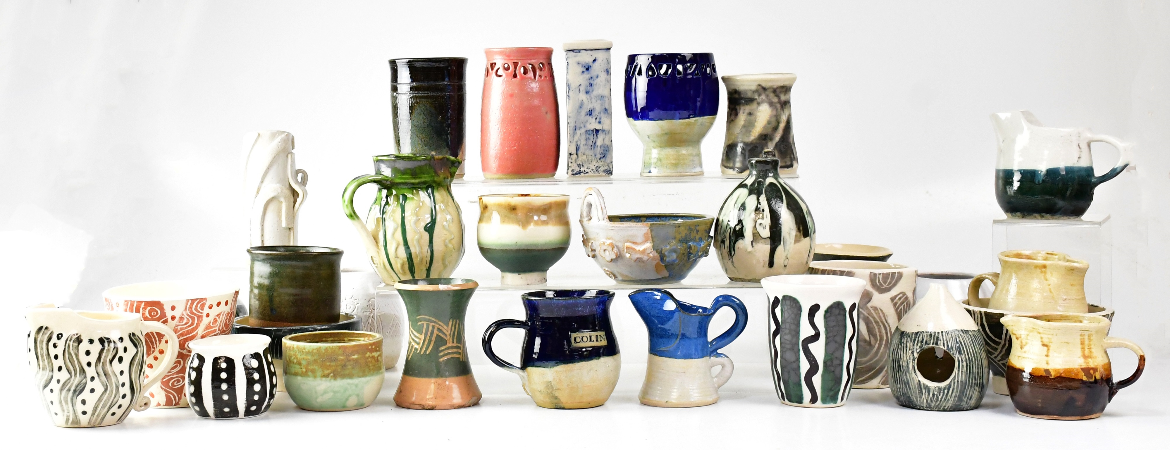 Colin Fifield | COLIN FIFIELD (1940-2022); a quantity of studio pottery ...
