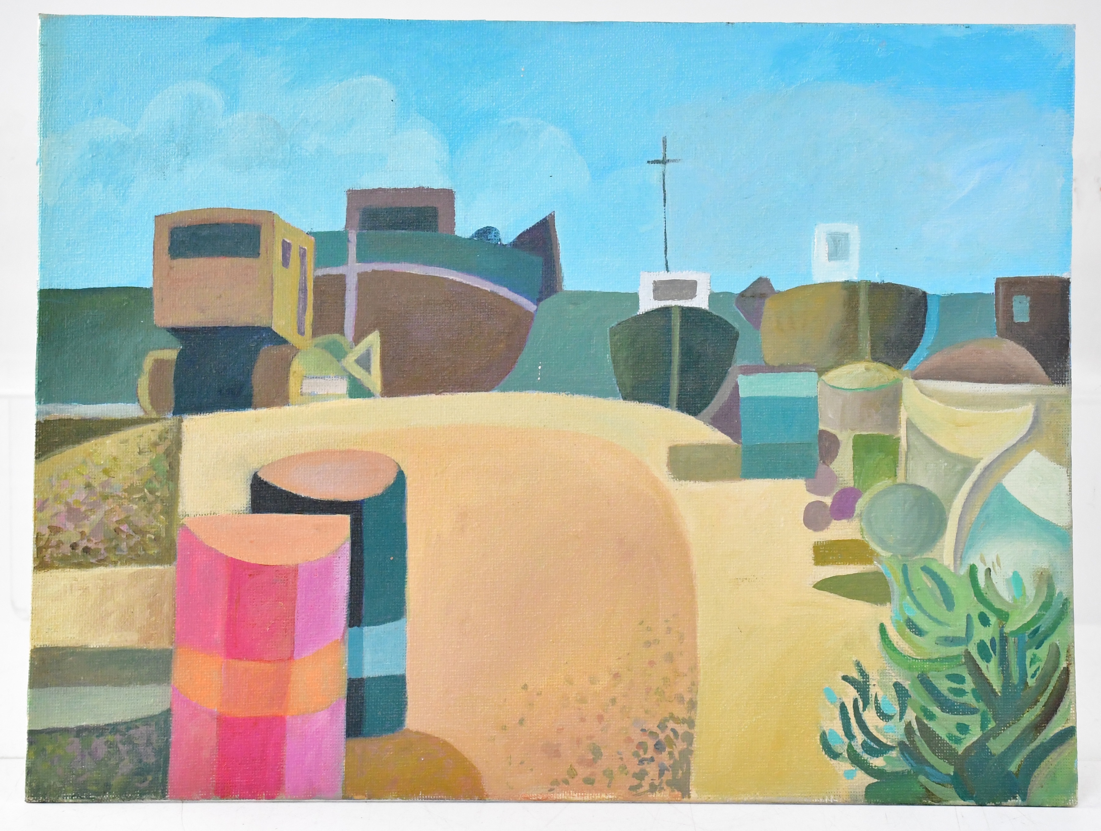 Colin Fifield | COLIN FIFIELD (1940-2022); two acrylics on board ...