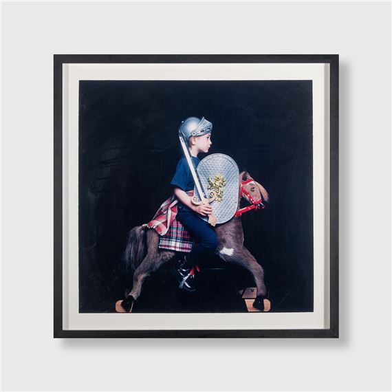 Olympia as Lewis Carroll's Brook Kitchin as St. George, 2003 - Polixeni Papapetrou