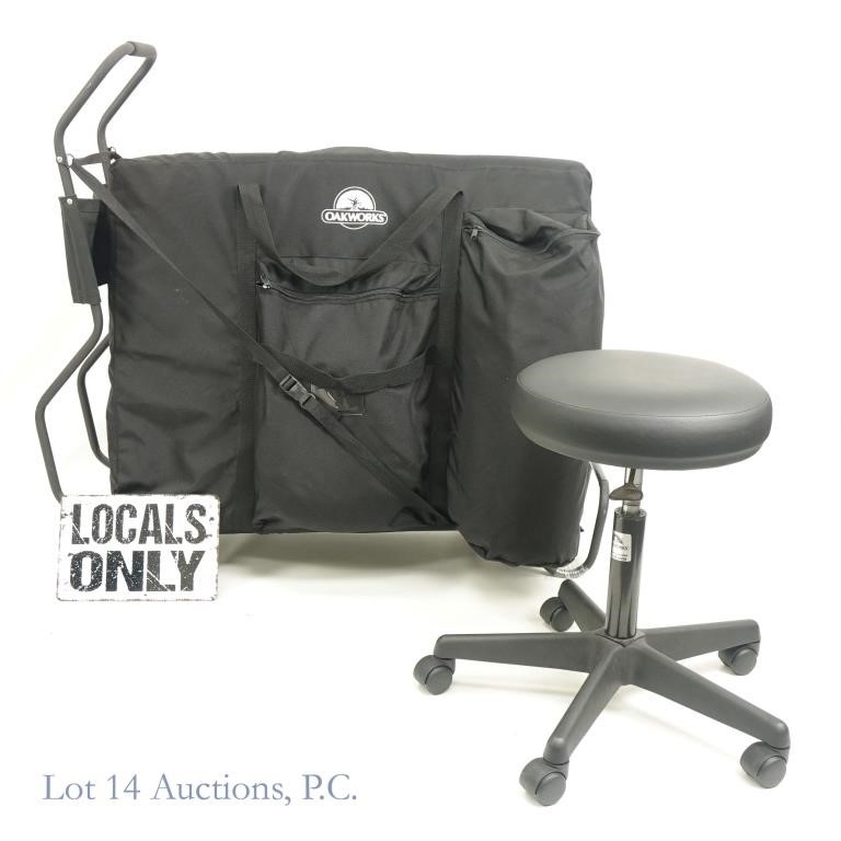 MANIPULATION | Portable Massage Table & Stool | MutualArt