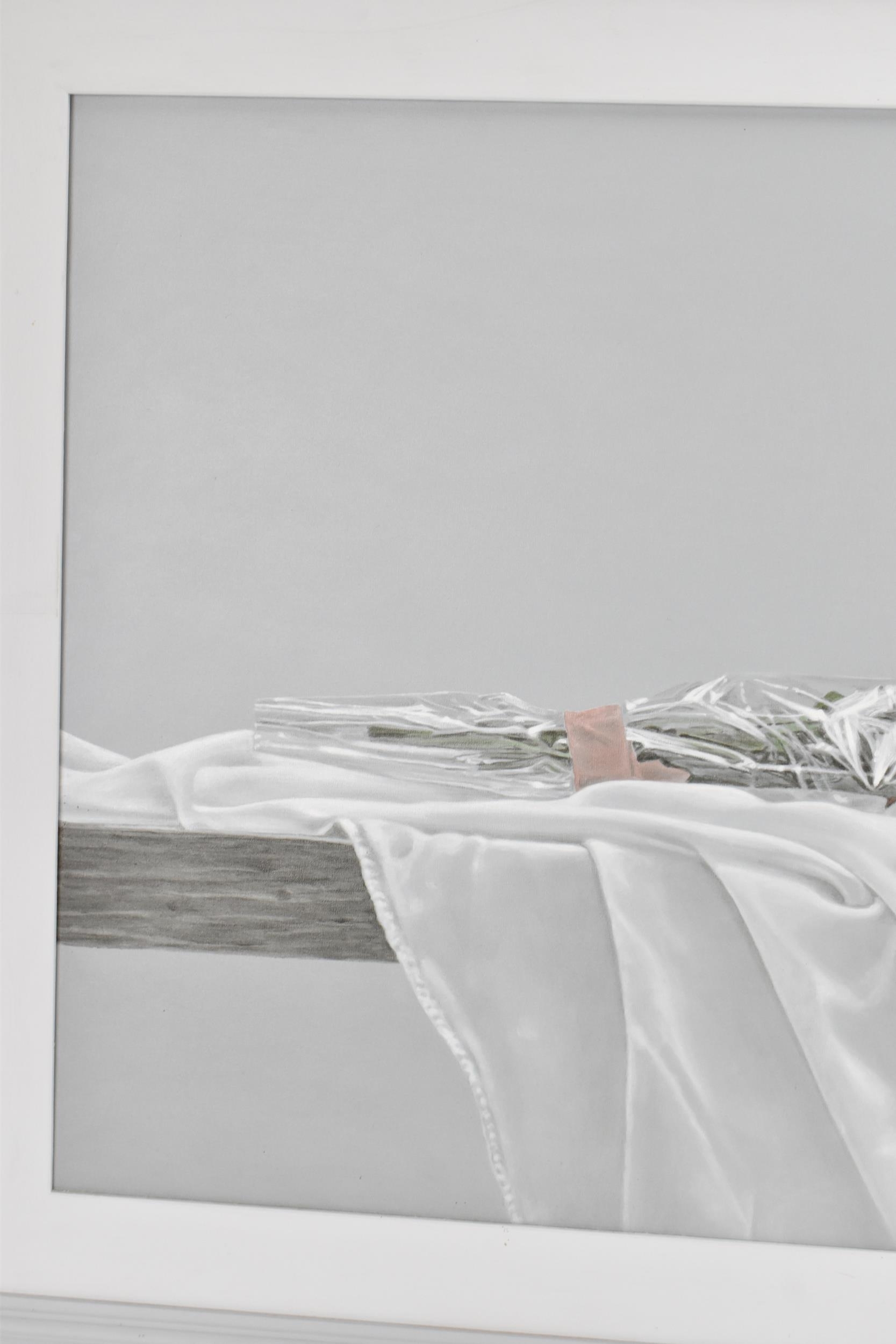 Artwork by Fernando Grandi, Fernando Grandi (B.1946) An oil on canvas still life entitled 'roselline recise, Made of oil on canvas