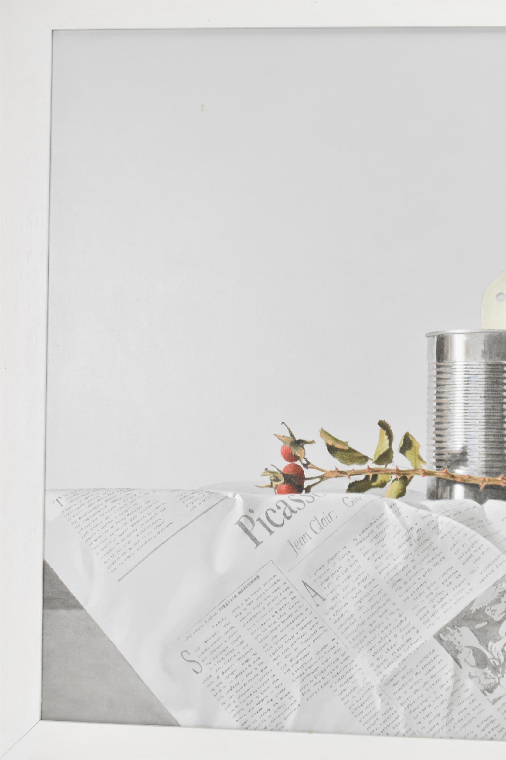 Artwork by Fernando Grandi, Fernando Grandi (B.1946) An oil on canvas still life entitled 'Oggetti nello studio, Made of oil on canvas