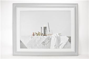 Fernando Grandi (B.1946) An oil on canvas still life entitled 'Oggetti nello studio - Fernando Grandi