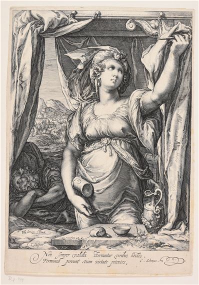 Jahel and Sisera by Hendrick Goltzius, Jan Pietersz Saenredam, C. 1595