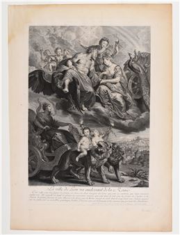 The arrival of Maria de' Medici in Lyon - Peter Paul Rubens