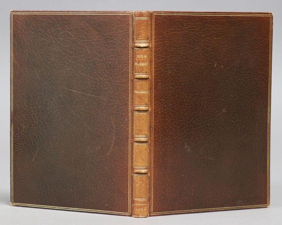 Artwork by William Makepeace, Hand-Colored Plates] Our Street, 1st Edition, Made of hand-colored plates and