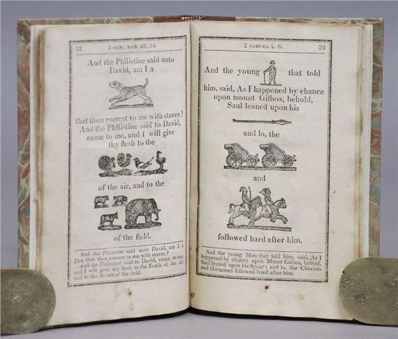 Hieroglyphic Bible, Hartford 1818 - David Howe