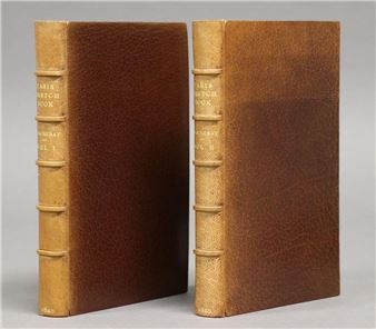Bindings] Thackeray, Paris Sketch Book - William Makepeace
