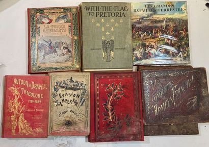 Lot- Livres de prix et ouvrages patriotiques - Paul Rousseau