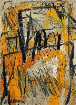 Figur in Orange - Max Kohler