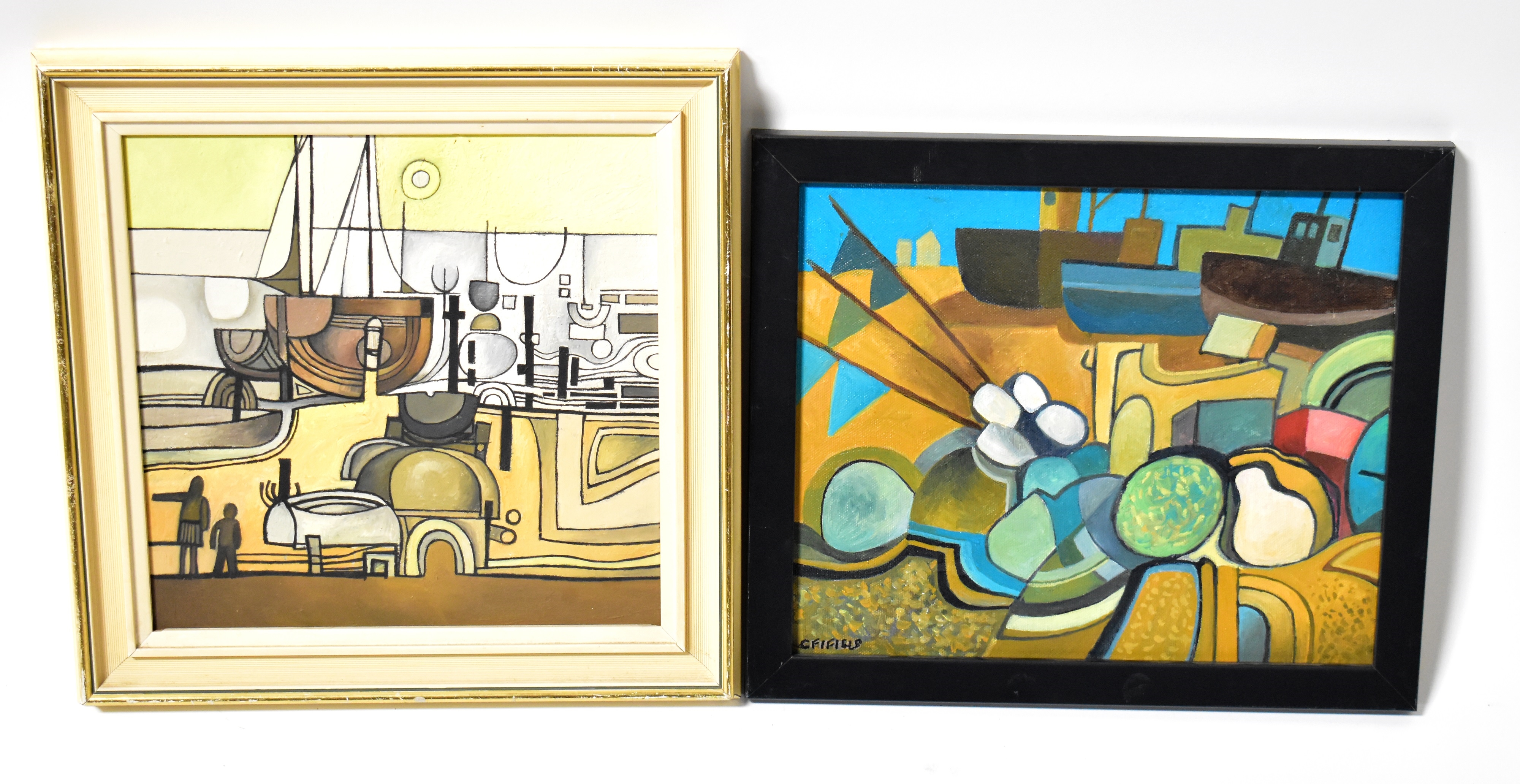 Colin Fifield | COLIN FIFIELD (1940-2022); two acrylics on board ...