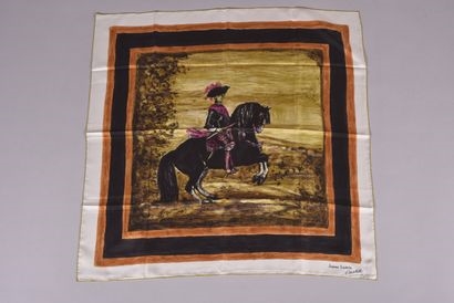 Artwork by Jeanne Lanvin, Jeanne LANVIN - CASTILLO. Lot de deux carrés