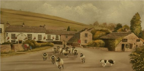 Local Interest - After Darrel Stocks (Contemporary, British), coloured print, 'First Days of Summer - Daryl Stokes