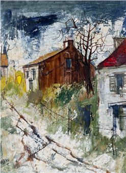 De Bomainq, Jean - Village houses - Jean de Bomainq