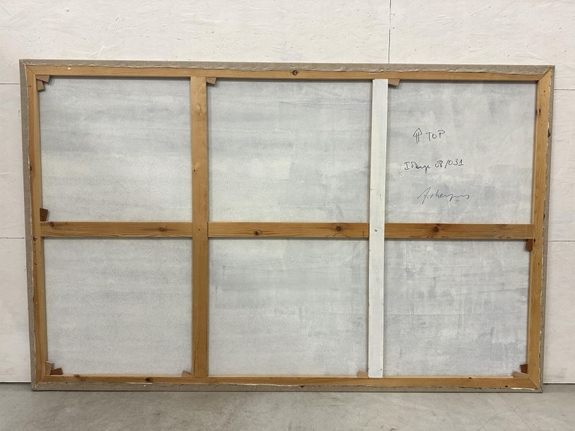 Artwork by Alain Bornain, Dandelions, Made of oil on canvas