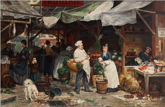 At the Paris market - Maciej Lachur