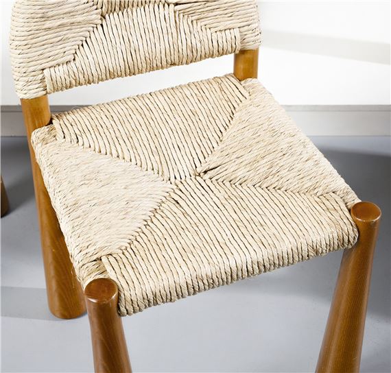 Six Toscanella chairs for Giovannetti, Italy by Alessandro Becchi, 1970s