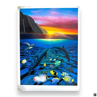 Robert Wyland | Kiss For The Sea | MutualArt