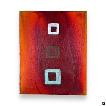 Marlene Rose (USA B1967) &quot;Crimson Door&quot; Plaque - Marlene Rose