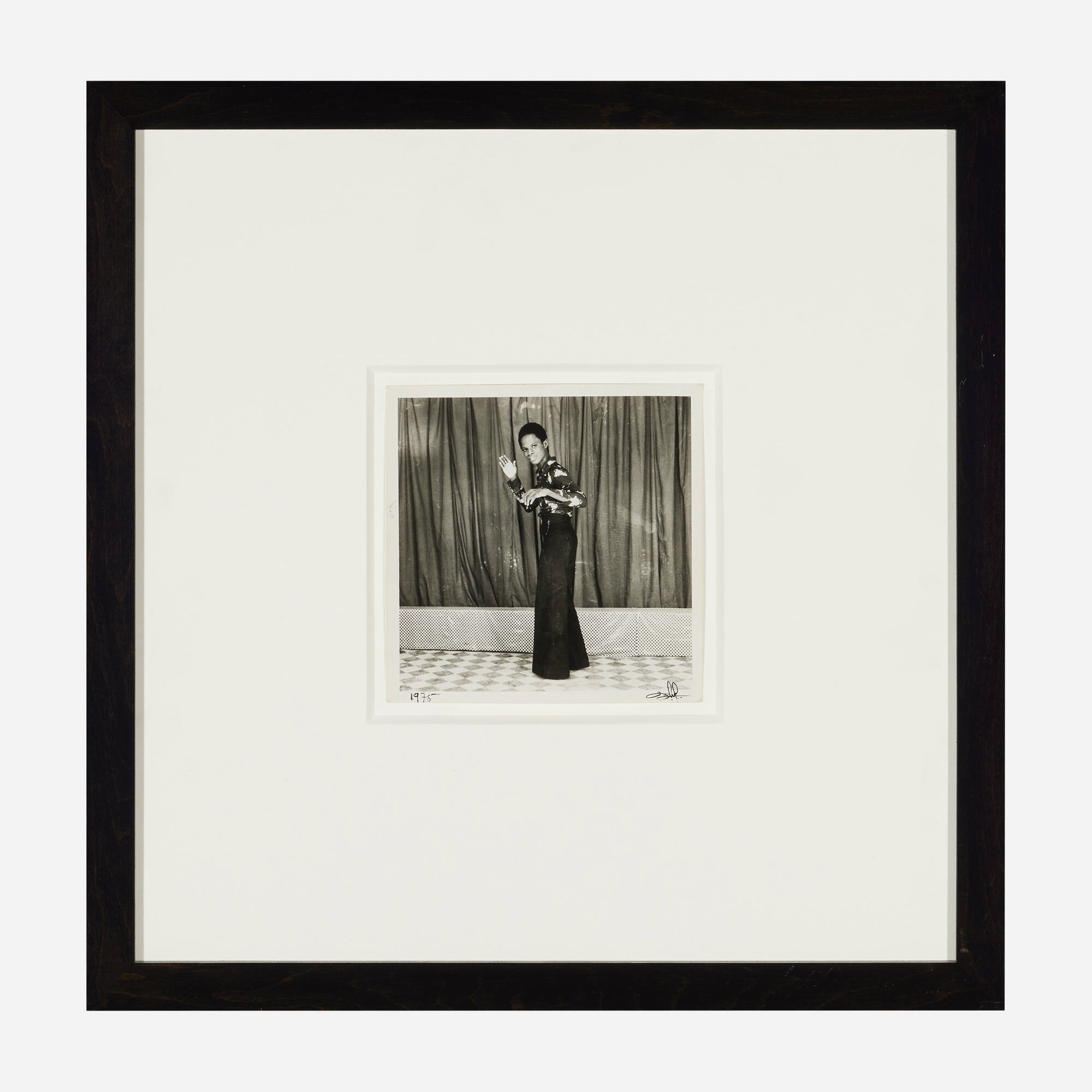 Artwork by Samuel Fosso, Self Portrait, Made of vintage gelatin silver print