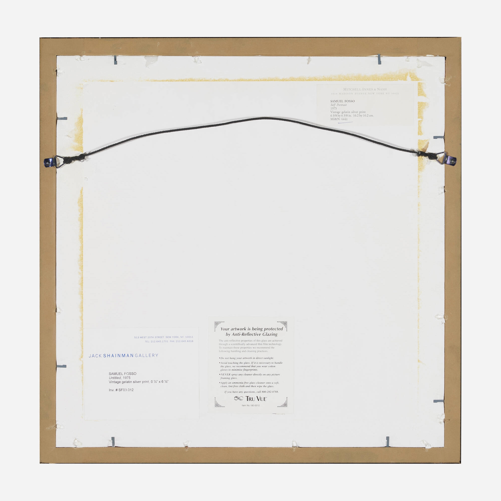 Artwork by Samuel Fosso, Self Portrait, Made of vintage gelatin silver print