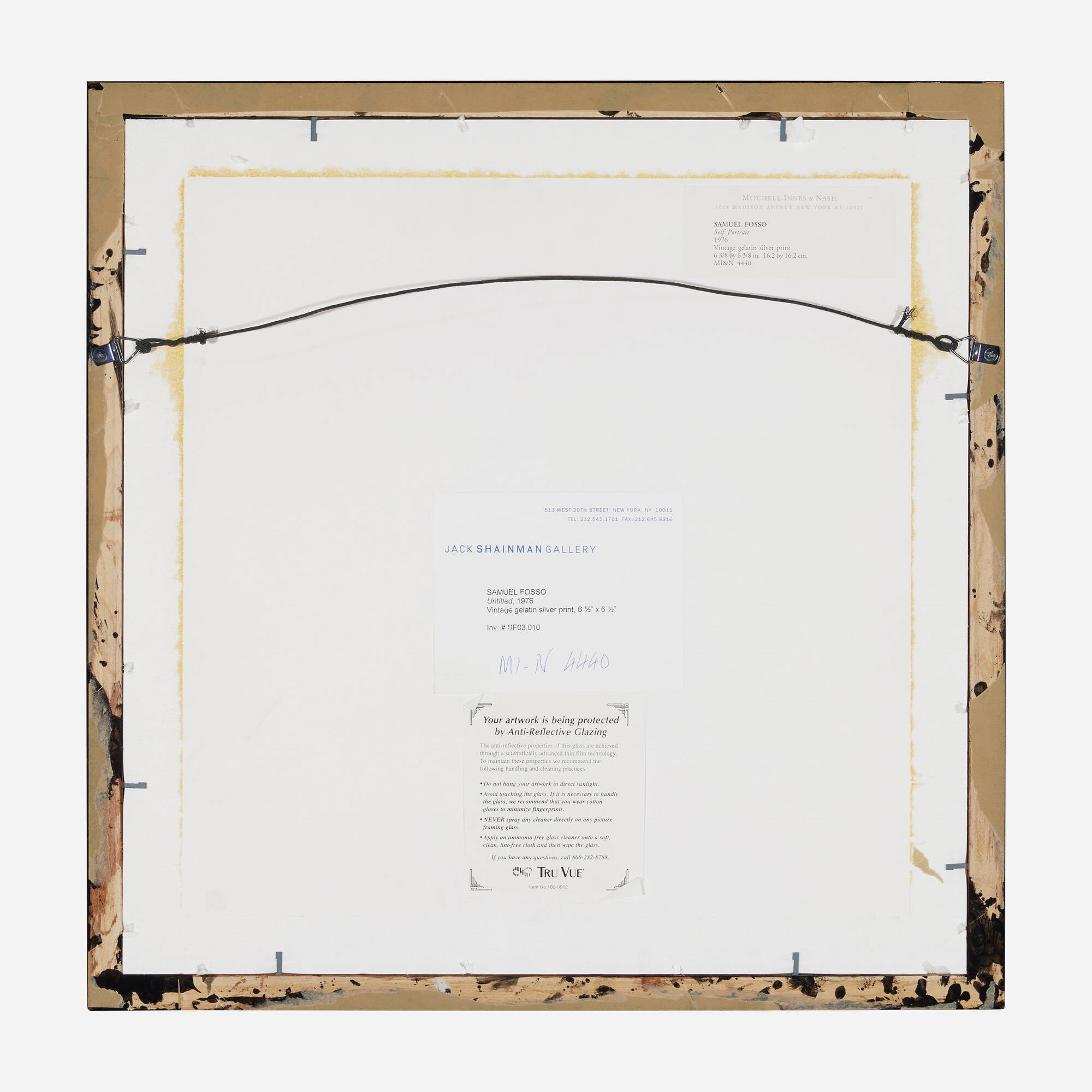 Artwork by Samuel Fosso, Self Portrait, Made of vintage gelatin silver print