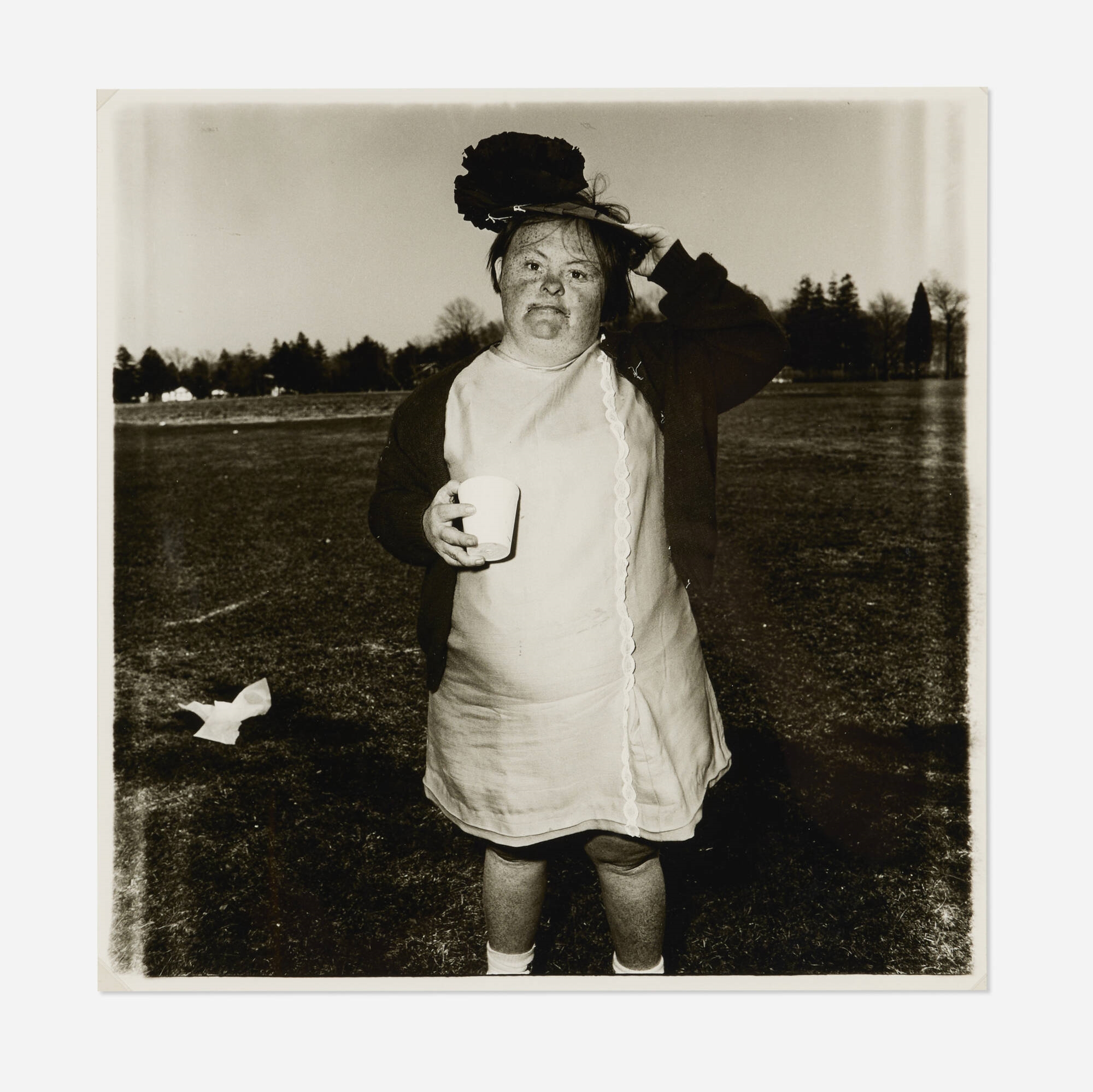 Diane Arbus | Stripper (1962) | MutualArt