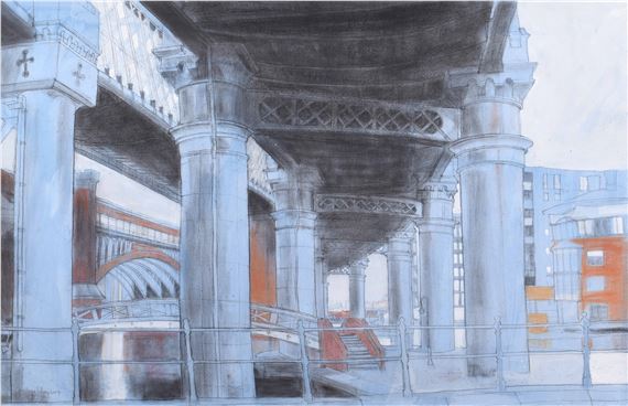 Underneath the motorway - Caroline Johnson