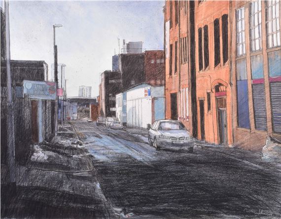 Side street by Caroline Johnson