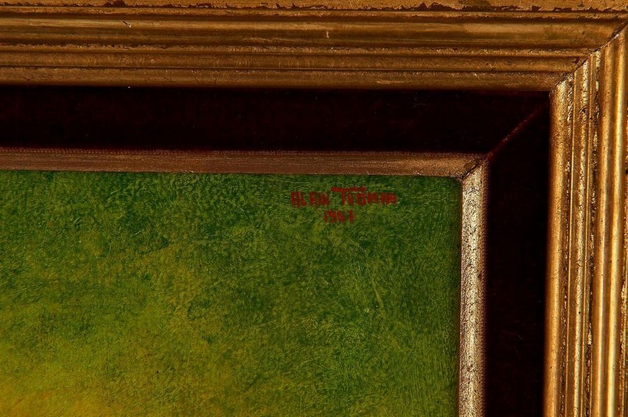 Artwork by Alain Thomas, Alain THOMAS (1942, Made of oil on isorel