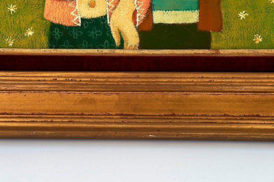 Artwork by Alain Thomas, Alain THOMAS (1942, Made of oil on isorel