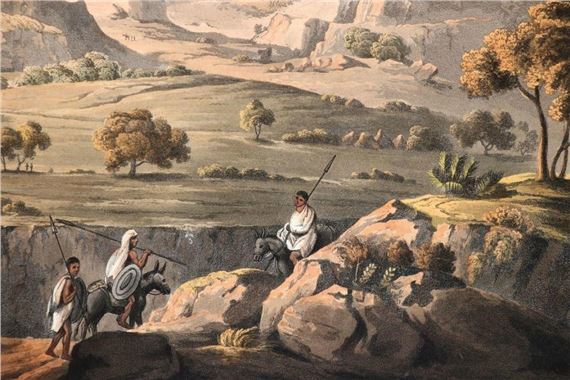 Hand-Colored Aquatint] Abyssinia, 1809 by Henry Salt, 1809