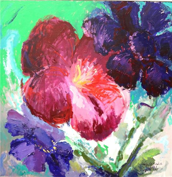 Flowers #8, 1991 by Javier Cabada, 1991