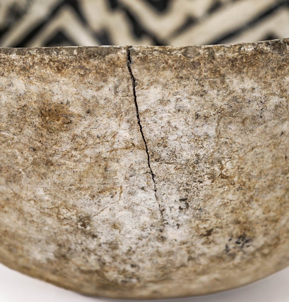 Artwork by Francis H. Harlow, Pottery Bowl-Flagstaff 1150 A.D. Francis H. Harlow, Made of process