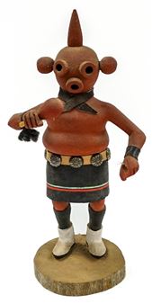 Hopi Kachina Doll 'Mudhead' by Stacy Talahytewa - Stacy Talahytewa